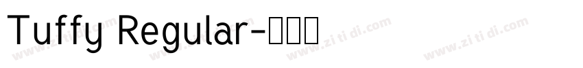 Tuffy Regular字体转换